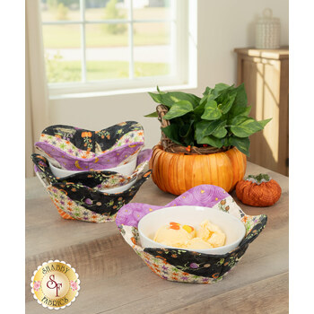  Bowl Cozy Kit - Ghoul Friends - Makes 4, Image