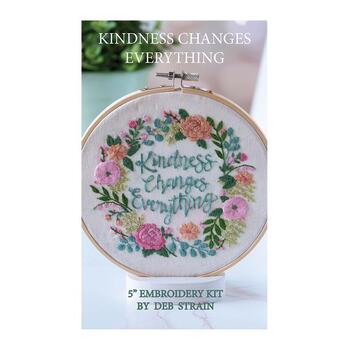 Kindness Changes Everything Embroidery Kit, Image