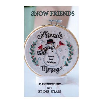 Snow Friends Embroidery Kit, Image