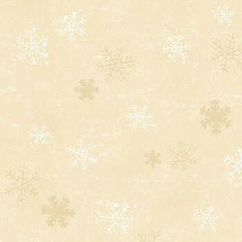 Christmas Tails Y4806-59 Butter by Dan DiPaolo for Clothworks, Image