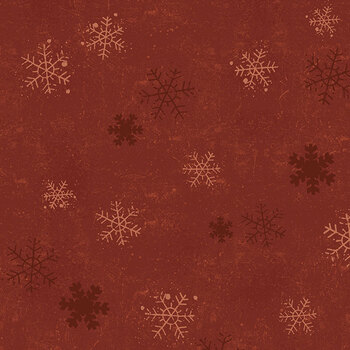 Christmas Tails Y4806-83 Dark Red by Dan DiPaolo for Clothworks, Image