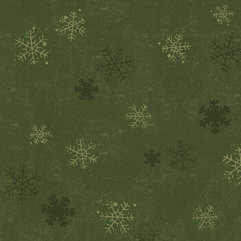 Christmas Tails Y4806-113 Forest by Dan DiPaolo for Clothworks, Image