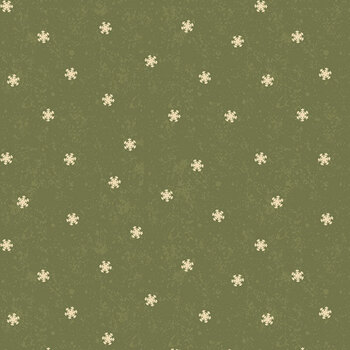 Christmas Tails Y4808-24 Olive by Dan DiPaolo for Clothworks, Image