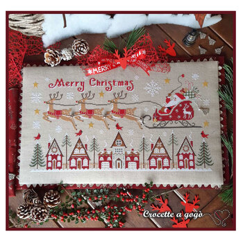 Silent Night Cross Stitch Pattern, Image