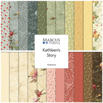 Kathleen's Story  Yardage by Christine Schulte for Marcus Fabrics, Image