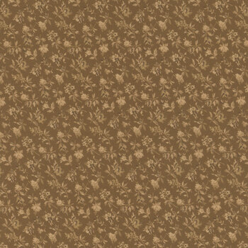 Kathleen's Story R161756D-BROWN by Christine Schulte for Marcus Fabrics, Image