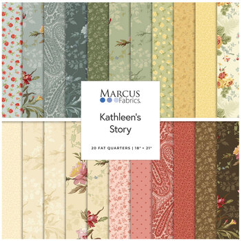 Kathleen's Story 20 FQ Set by Christine Schulte for Marcus Fabrics, Image