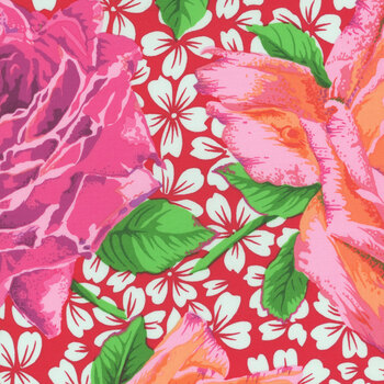 Kaffe Fassett Collective PWPJ077.OPERA Rose Bloom by FreeSpirit Fabrics