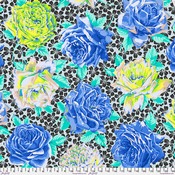 Kaffe Fassett Collective PWPJ077.BLUE by FreeSpirit Fabrics, Image