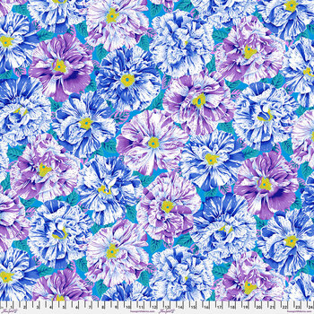 Kaffe Fassett Collective PWPJ061.BLUE by FreeSpirit Fabrics, Image