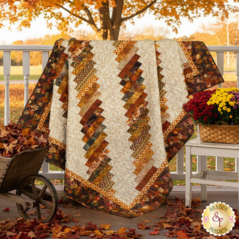  28th Floor Quilt Kit - Falling Leaves, Image