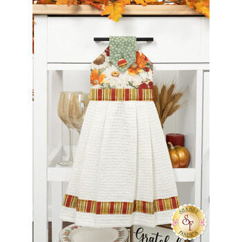  Hanging Towel Precut Kit - Harvest Blooms, Image
