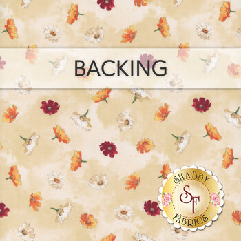  Harvest Blooms Quilt - Backing 3-7/8 yds, Image