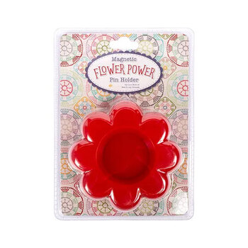 Magnetic Flower Power Pin Holder - Red, Image