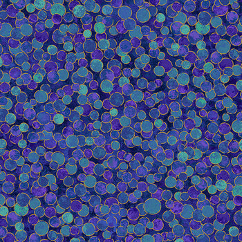 Shimmer 27895M-44 Deep Sea by Deborah Edwards for Northcott Fabrics, Image