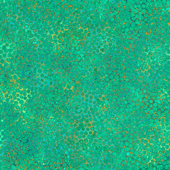 Shimmer 27897M-78 Peacock by Deborah Edwards for Northcott Fabrics, Image