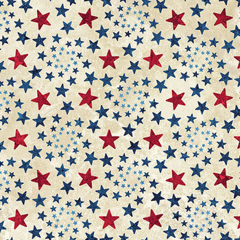 Stars & Stripes 14 - Stonehenge 29048-12 by Linda Ludovico and Deborah Edwards for Northcott Fabrics, Image