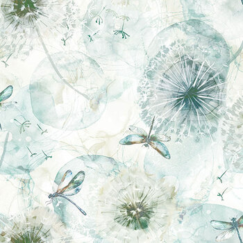 Whisper DP28703-11 by Deborah Edwards and Melanie Samra for Northcott Fabrics, Image