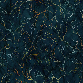 Raven's Call DP28951-99 by Deborah Edwards and Melanie Samra for Northcott Fabrics, Image