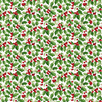 Barnyard Christmas 28805-10 by Deborah Edwards for Northcott Fabrics, Image