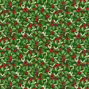 Barnyard Christmas 28805-78 by Deborah Edwards for Northcott Fabrics, Image
