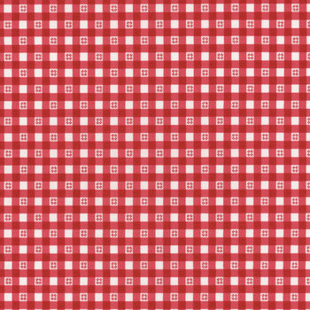 Barnyard Christmas 28806-24 Red by Deborah Edwards for Northcott Fabrics, Image
