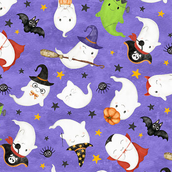 Ghost Town DP28936-85 by Deborah Edwards and Emily Wenk for Northcott Fabrics, Image