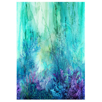 Coral Reef DP28876-66 by Deborah Edwards and Melanie Samra for Northcott Fabrics, Image