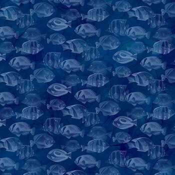 Coral Reef DP28884-48 by Deborah Edwards and Melanie Samra for Northcott Fabrics, Image