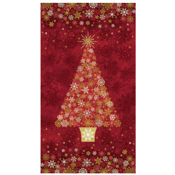 O' Christmas Tree 28955M-24 Panel by Deborah Edwards for Northcott Fabrics, Image