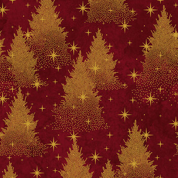 O' Christmas Tree 28958M-26 by Deborah Edwards for Northcott Fabrics, Image