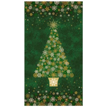 O' Christmas Tree 28955M-74 Panel by Deborah Edwards for Northcott Fabrics, Image