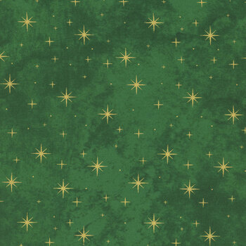 O' Christmas Tree 28961M-74 Green by Deborah Edwards for Northcott Fabrics
