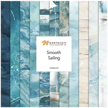 Smooth Sailing  Yardage by Deborah Edwards for Northcott Fabrics, Image