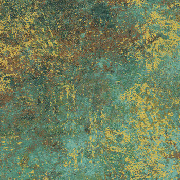 Valencia - Stonehenge 28904M-65 Teal by Linda Ludovico for Northcott Fabrics