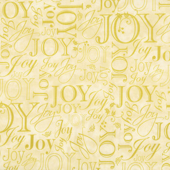 Deck the Halls 29002-12 Beige by Liza B Studio for Northcott Fabrics