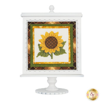 Square Pedestal Frame - Unfinished Wood, Image
