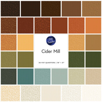 Cider Mill  30 FQ Set by Michael Zindell for P&B Textiles, Image