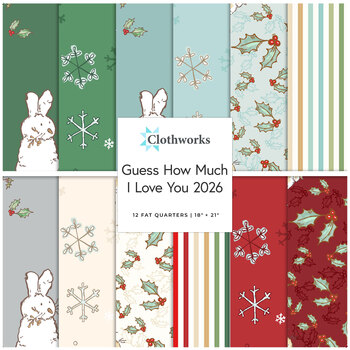 Guess How Much I Love You 2026  12 FQ Set by Clothworks, Image