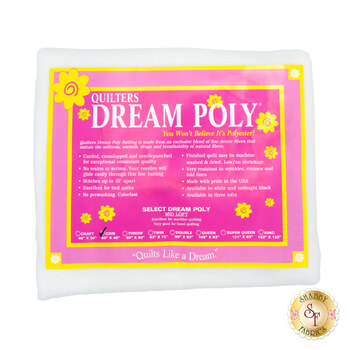 Dream Poly Select - Mid Loft - Crib Quilt Batting P4CB by Quilters Dream Batting, Image