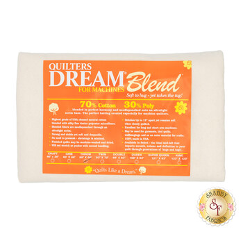 Dream Blend for Machines Select - Mid Loft - Throw Quilt Batting MTH by Quilters Dream Batting, Image