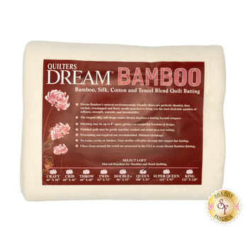 Dream Bamboo -  Mid Loft - Queen Quilt Batting OQ by Quilters Dream Batting, Image