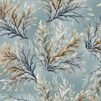 Coastal Escape 15025-80 Ocean by Nicole DeCamp for Benartex, Image