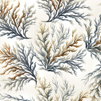 Coastal Escape 15025-70 Neutral by Nicole DeCamp for Benartex, Image
