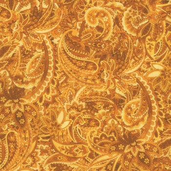 Harvest Beauty 15274-33 Golden Amber by Kanvas Studio for Benartex