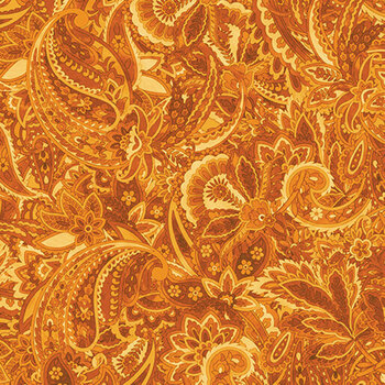 Harvest Beauty 15274-33 Golden Amber by Kanvas Studio for Benartex, Image