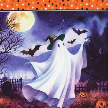 Ghostly Soiree 15094-66 Panel by Nicole DeCamp for Benartex, Image