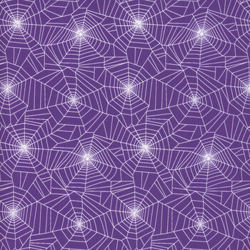 Ghostly Soiree 15095-66 Purple by Nicole DeCamp for Benartex, Image