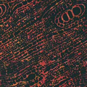 Bali Batiks - Ember Glow X2659-310 Fire by Hoffman Fabrics, Image