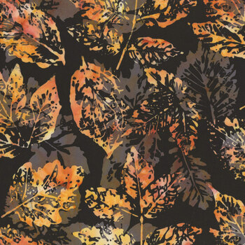 Bali Batiks - Ember Glow X2650-595 October by Hoffman Fabrics, Image